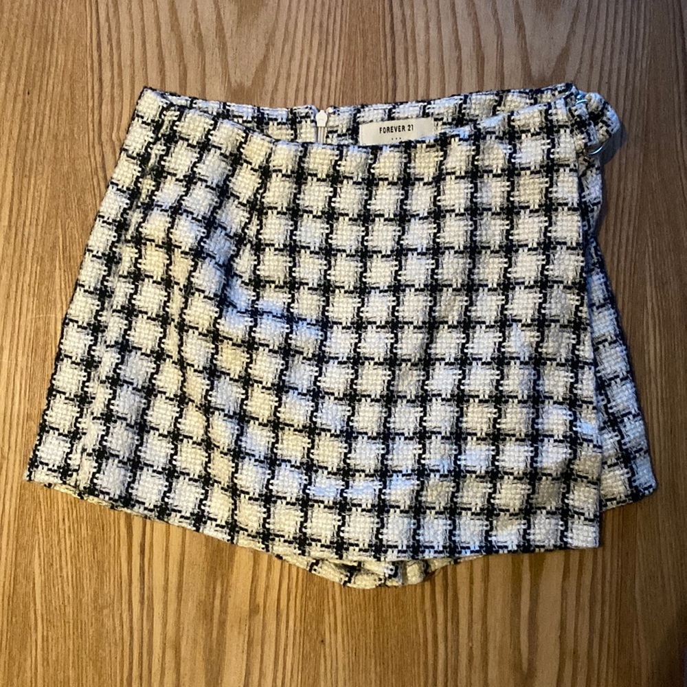 Checkered Skort